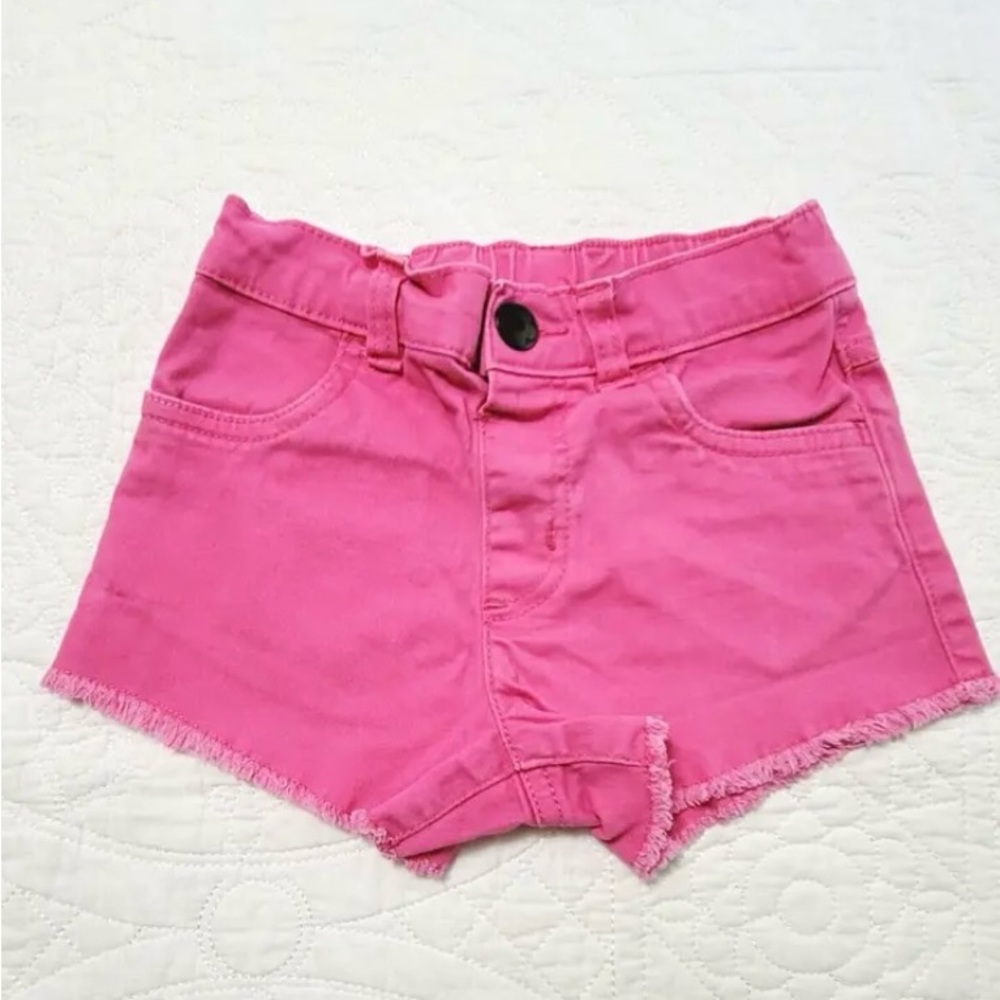 Hott Pink Jean Shorts